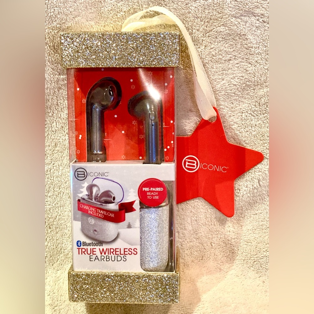 Biconic Bluetooth True Earbuds Holiday Gift Set
